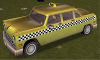 Заміна машини Cabbie (cabbie.dff, cabbie.dff) в GTA 3 (15 файлів)