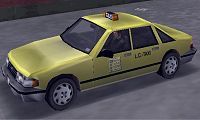 Заміна машини Taxi (taxi.dff, taxi.dff) в GTA 3 (26 файлів)