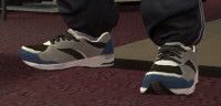 Заміна сині кросівки (feet_006_u.wft, feet_diff_006_c_uni.wft) в GTA 4 (12 файлів)