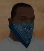 Заміна Blue Rag (bandmask.dff, bandblue3.dff) в GTA San Andreas (28 файлів)