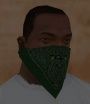 Заміна Green Rag (bandmask.dff, bandgang3.dff) в GTA San Andreas (34 файли)