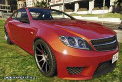 Спортивная машина Benefactor Schwartzer из GTA 5 Спортивная машина Benefactor Schwartzer из GTA 5