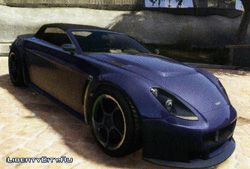 Спортивная машина Dewbauchee Rapid GT из GTA 5 Спортивная машина Dewbauchee Rapid GT из GTA 5