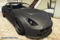 Спортивная машина Dewbauchee Rapid GT Soft Top из GTA 5 Спортивная машина Dewbauchee Rapid GT Soft Top из GTA 5