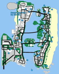 Карта безумий (rampages) в GTA Vice City