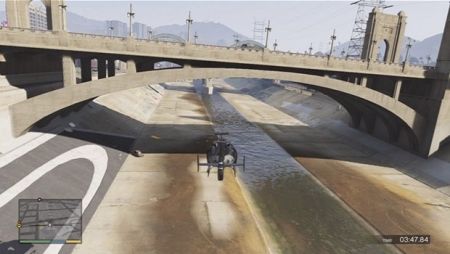 Прохождение полетов "под мостом" в GTA 5