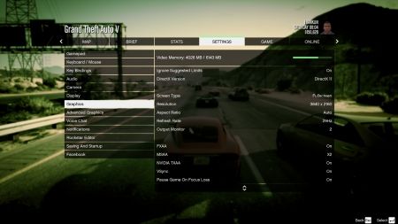 Новые скриншоты GTA 5 для PC: настройки графики