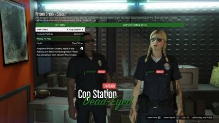 Прохождение "Побег из тюрьмы" - миссия 3: Станция (Station) в GTA 5 Online