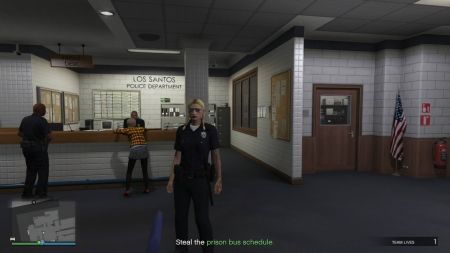 Прохождение "Побег из тюрьмы" - миссия 3: Станция (Station) в GTA 5 Online