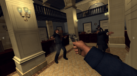 Геймплей L.A. Noire в виртуальной реальности