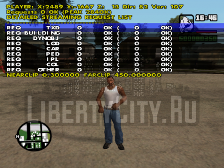 Эксклюзивные скриншоты DEVKIT версии GTA San Andreas