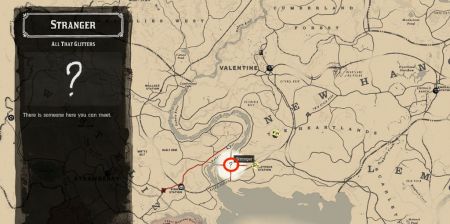 Карта сокровищ в Red Dead Redemption 2 и прохождение квеста All That Glitters Stranger