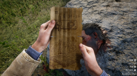 Как найти серийного убийцу в Red Dead Redemption 2 — карта