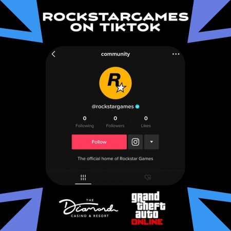 Rockstar Games завела официальный аккаунт в TikTok