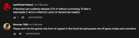 На YouTube банят комментарии о GTA 6