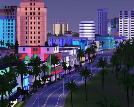 Архитектор проанализировал карту и постройки GTA Vice City