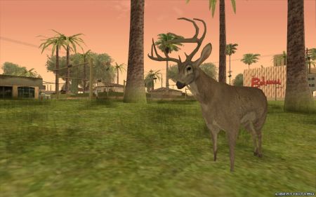 Моддер добавил анимированных животных в GTA San Andreas
