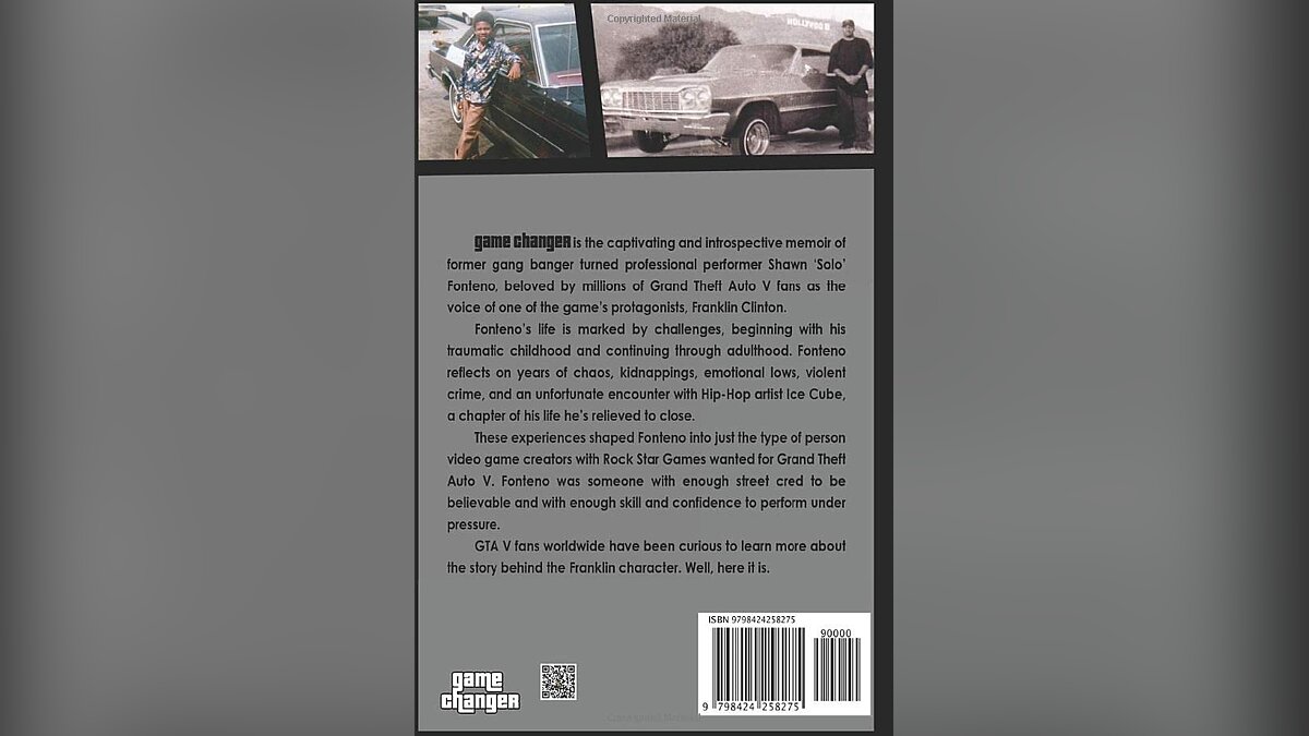 Шон Фонтено выпустил книгу про свое прошлое и роль Франклина в GTA 5