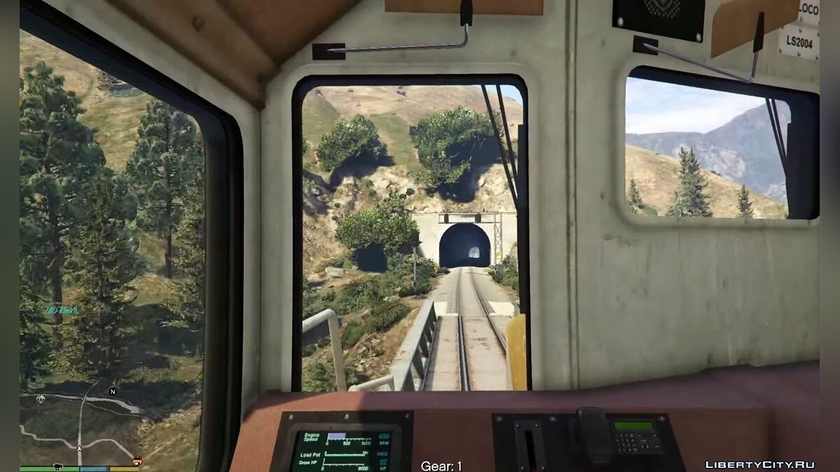 Как остановить и угнать поезд в GTA 5