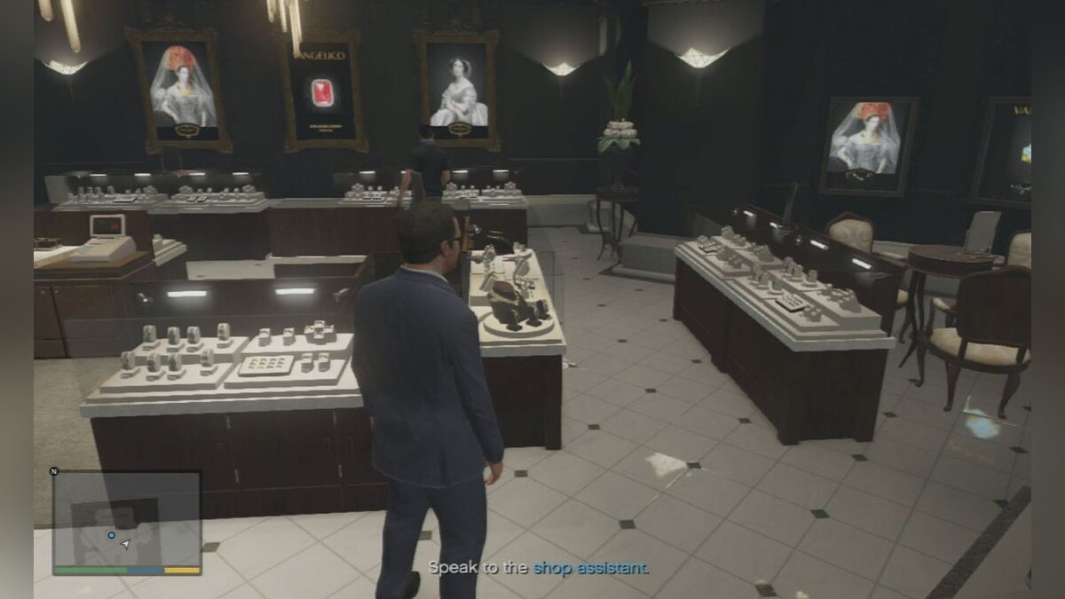 Разведка ювелирного (Casing the Jewel Store) - прохождение миссии GTA 5