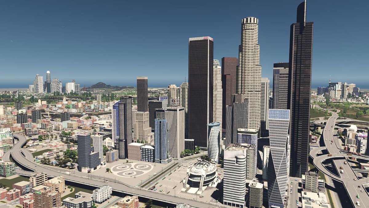 Фанат перенес карту GTA San Andreas в градостроительный симулятор Cities: Skylines