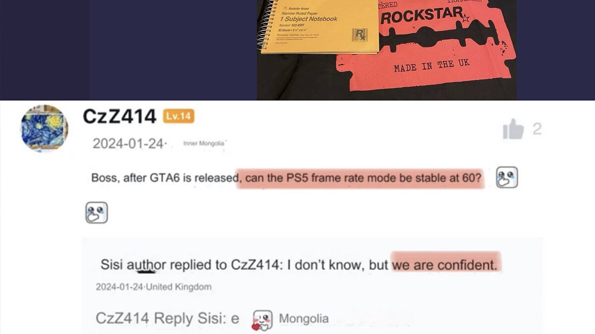 Художник Rockstar подтвердил, что GTA 6 будет работать в 60 FPS на PS5