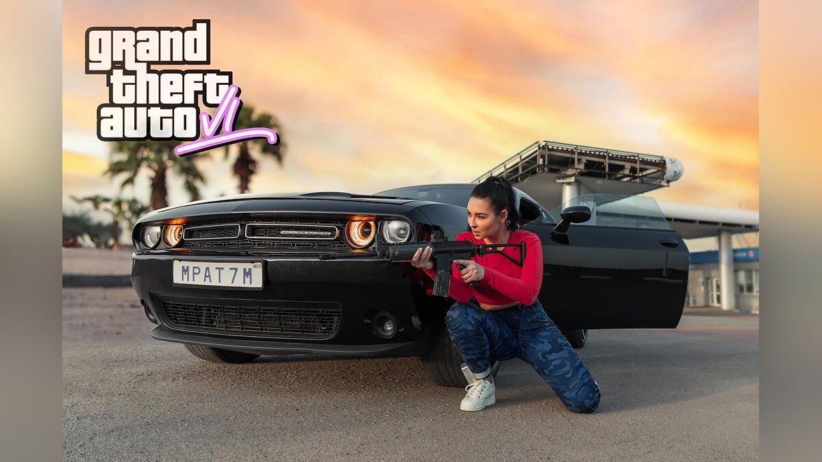 Свежий косплей по мотивам игр серии GTA